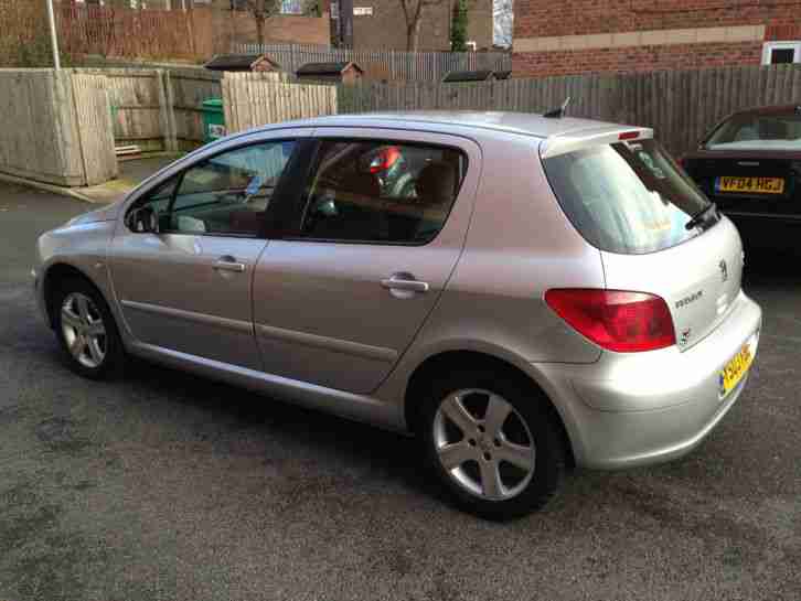 2003 PEUGEOT 307 SE HDI 90 SILVER