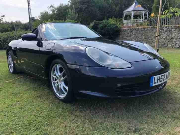 2003 PORSCHE 2.7 BOXTER MANUAL 1 OWNER FROM NEW FULL SERVICE HISTORY PX WELCOME