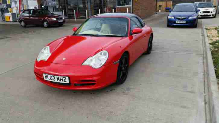 2003 911 996 CARRERA 4 TIPTRONIC RED