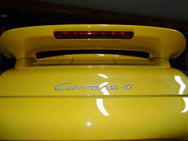 2003 911 CARRERA 4 YELLOW