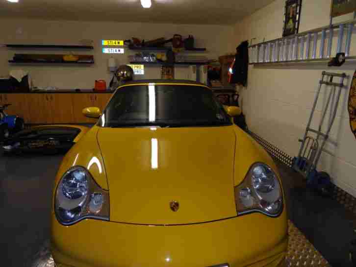 2003 PORSCHE 911 CARRERA 4 YELLOW