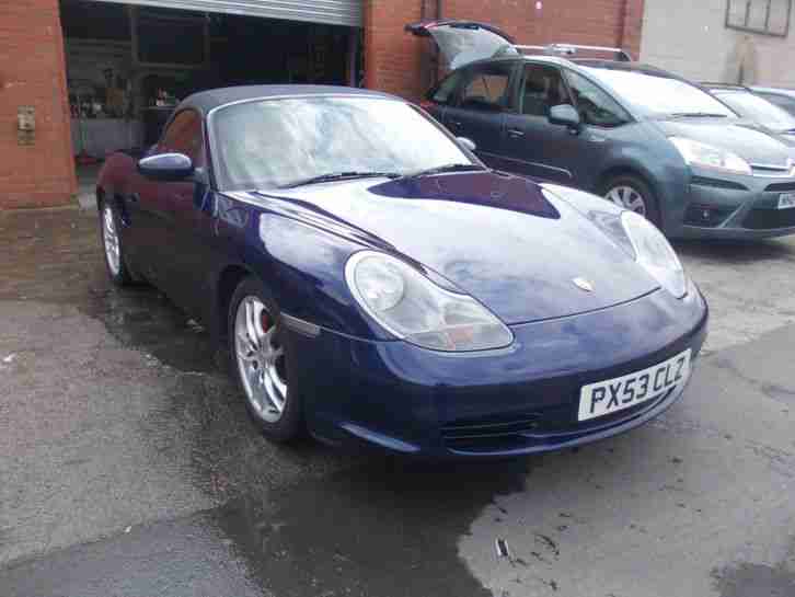 2003 PORSCHE BOXSTER 2.7 LAPIS BLUE 76K FSH PX WELCOME