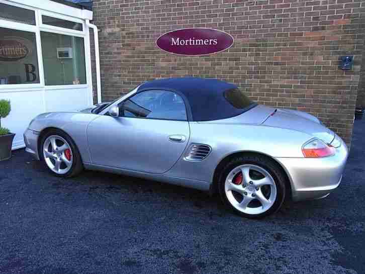 2003 PORSCHE BOXSTER 2.7 (LOW MILEAGE) CONVERTIBLE PETROL