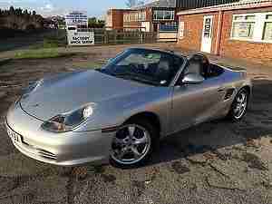 2003 PORSCHE BOXSTER SILVER ONLY 60K MILES