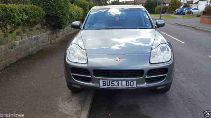 2003 PORSCHE CAYENNE S TIPTRONIC SILVER