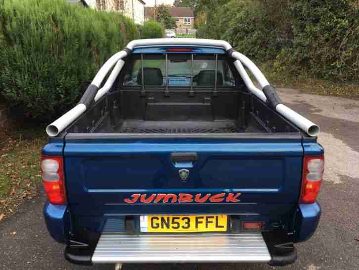 2003 PROTON JUMBUCK PICK UP ONLY 57,000 MILES 1 FAMILY OWNED NEW MOT SUPER DRIVE