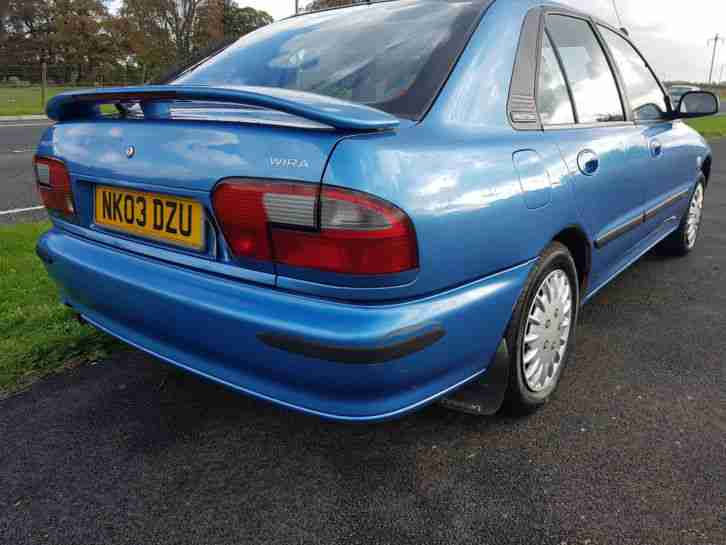 2003 PROTON WIRA LXI E3 BLUE LONG MOT CHEEP RUN ABOUT 1 OWNER FROM NEW LOW MILES