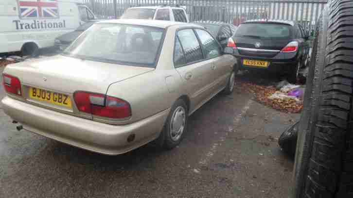 2003 PROTON WIRA LXI GOLD PETROL WITH LPG GAS CONVERSION.