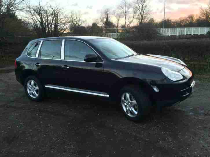 2003 Porsche Cayenne S 4.5 V8 Black 4x4 Auto Petrol VW Touareg Range Rover Land