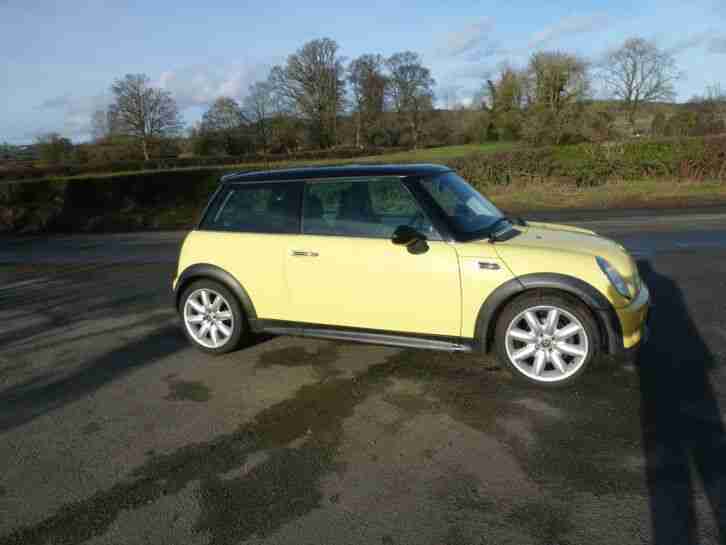 2003 (R53) Mini Cooper S Rare Yellow Model