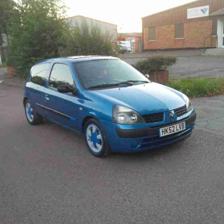 2003 RENAULT CLIO. 1.2. 16v. ONLY 85,000