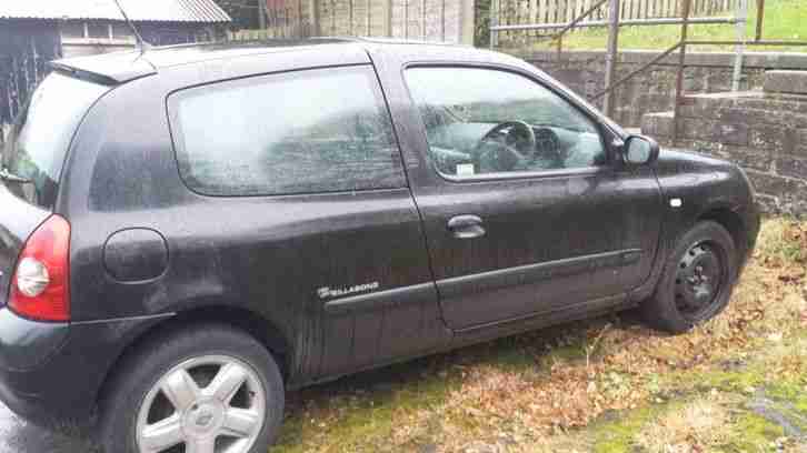 2003 RENAULT CLIO BILLABONG low miles, mot, Cat C. Good Runner