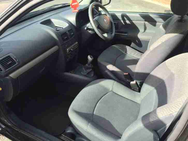 2003 RENAULT CLIO DYNAMIQUE 16V BLACK 1.2