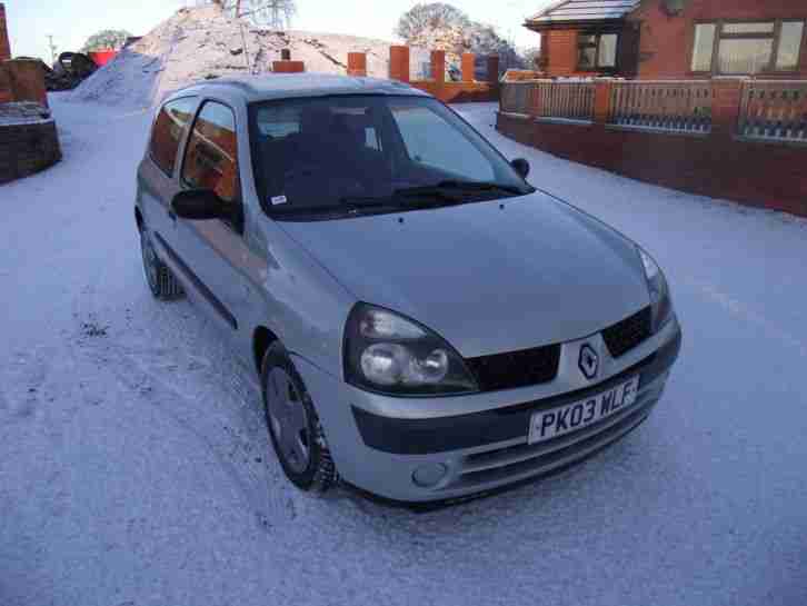 2003 CLIO EXPRESSION 16V SILVER