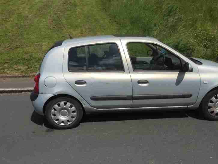2003 CLIO EXPRESSION 16V SILVER only