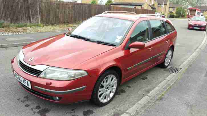 2003 RENAULT LAGUNA DY MIQUE DCI 120HP RED