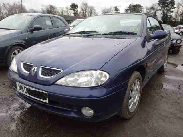 2003 MEGANE 16V CONVERTABLE BLUE