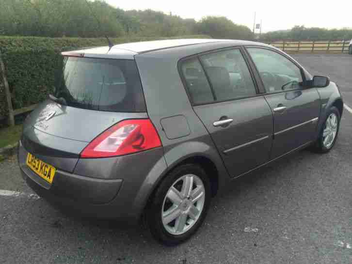 2003 RENAULT MEGANE DYNAMIQUE 16V GREY
