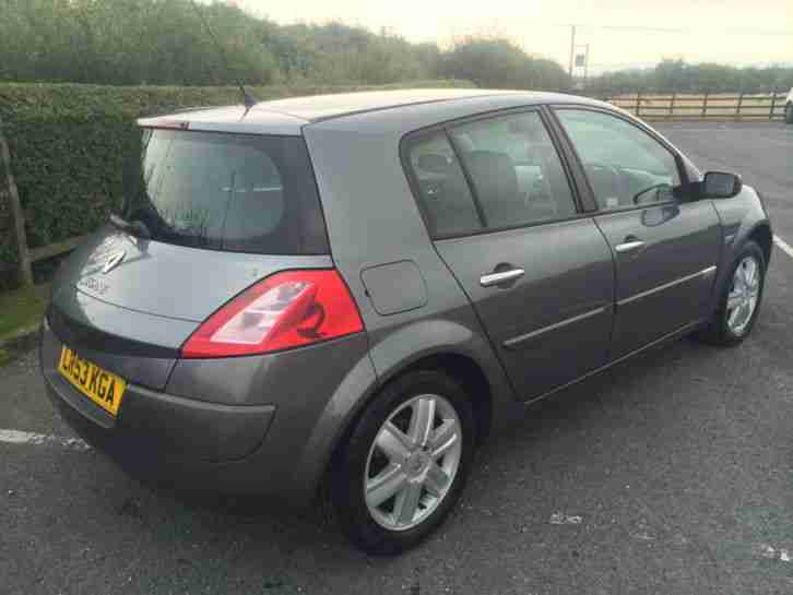 2003 RENAULT MEGANE DYNAMIQUE 16V GREY