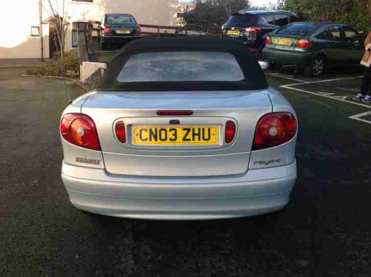 2003 RENAULT MEGANE DYNAMIQUE+ CBR A SILVER