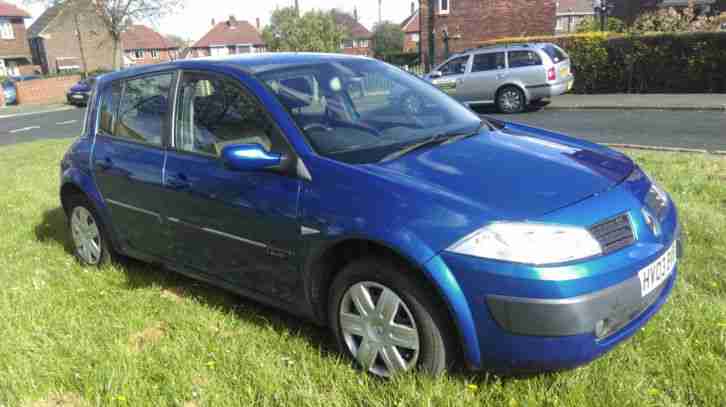 2003 RENAULT MEGANE EXPRESSION 16V BLUE