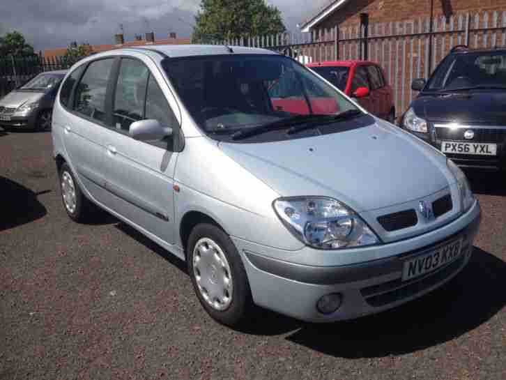 2003 RENAULT MEGANE SCENIC EXPR DCI SILVER
