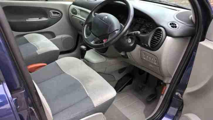 2003 RENAULT MEGANE SCENIC FIDJI 16V A BLUE