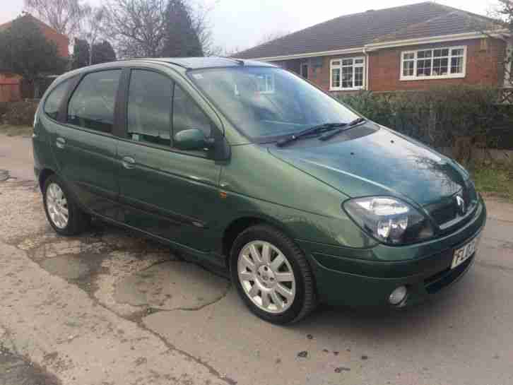 2003 MEGANE SCENIC FIDJI 16V GREEN