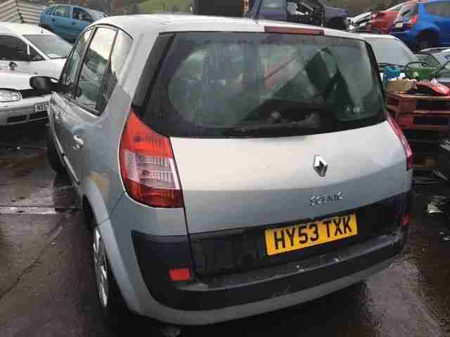 2003 RENAULT SCENIC EXPRESSION 1.6 PETROL spares or repairs