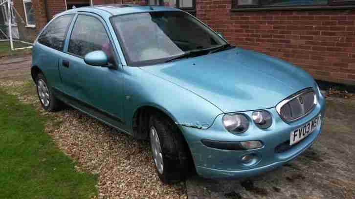 2003 ROVER 25 IL 16V BLUE