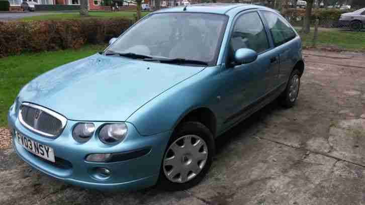 2003 ROVER 25 IL 16V BLUE