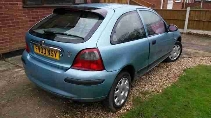 2003 ROVER 25 IL 16V BLUE
