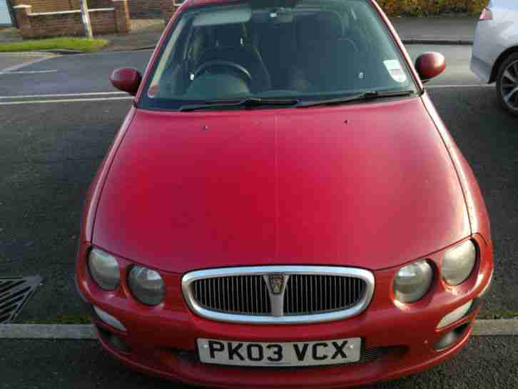 2003 ROVER 25 IMPRESSION 3 RED