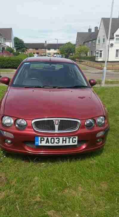 2003 ROVER 25 IMPRESSION S3 RED