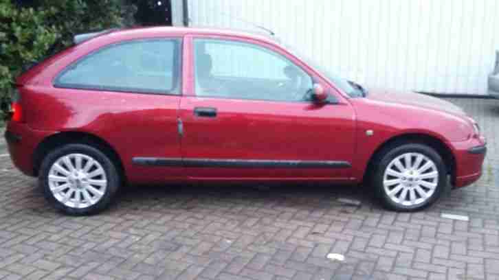 2003 ROVER 25 IMPRESSION S3 RED 73000 MILES GOOD CLEAN CAR,,, NO RESERVE