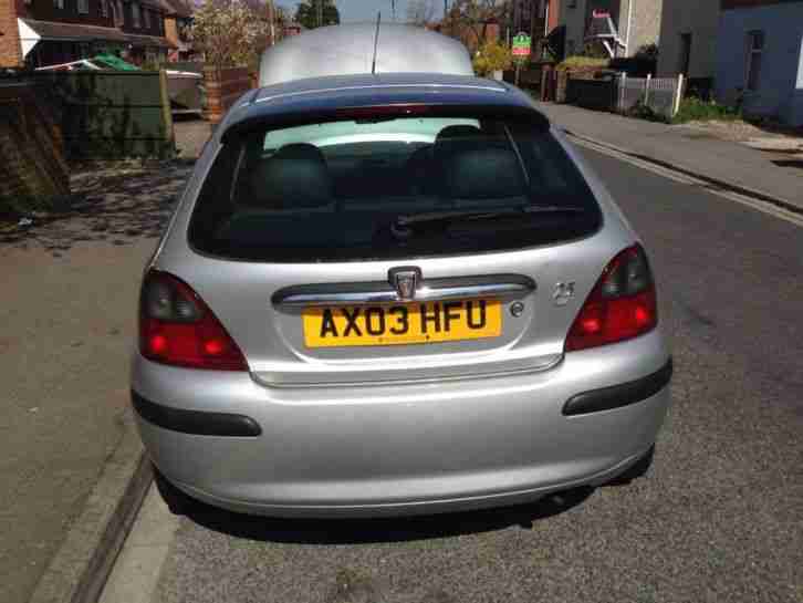 2003 ROVER 25 IXL SILVER