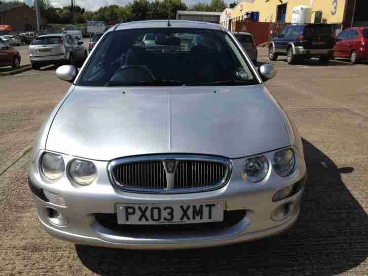 2003 ROVER 25 SPIRIT TD SILVER PX AND SWAPS