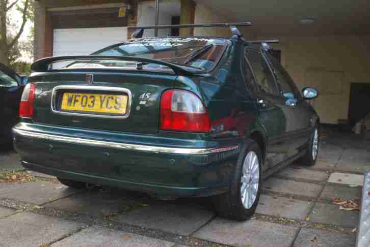 2003 ROVER 45 IMPRESSION S3 GREEN