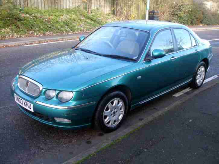 2003 ROVER 75 2.0 CLUB CDT DIESEL AUTOMATIC TURQUOISE