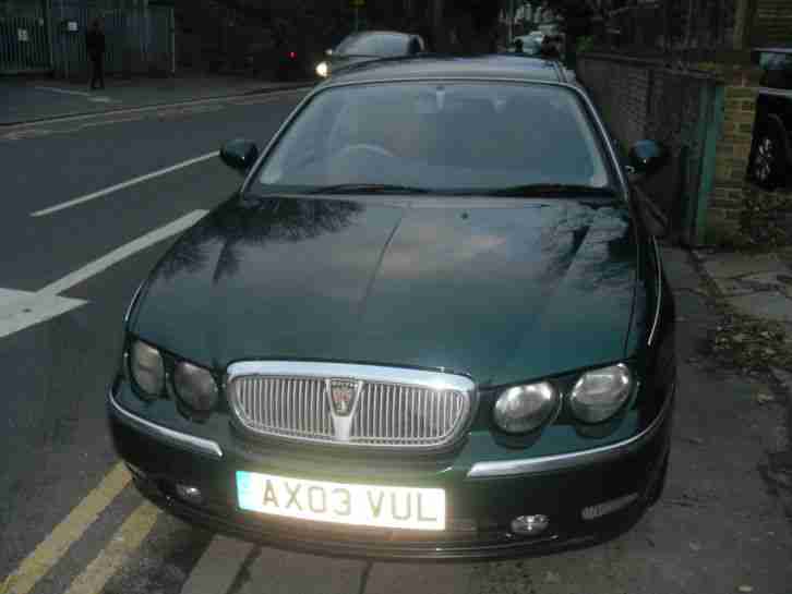 2003 ROVER 75 CLUB CDT SE GREEN 12 MONTHS MOT BMW ENGINE 71,000 MILES