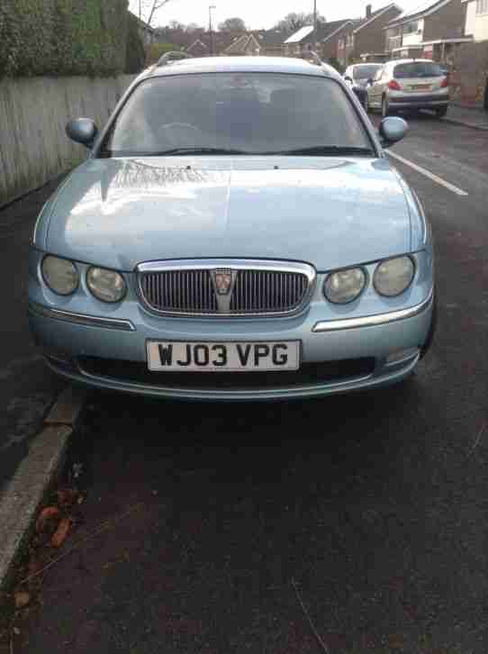 2003 ROVER 75 CLUB CDT TOURER BLUE