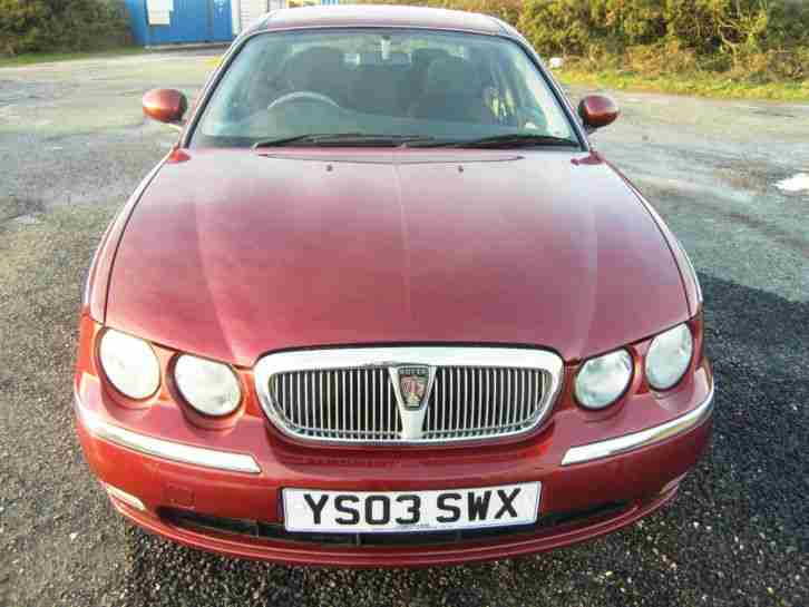 2003 ROVER 75 CLUB RED