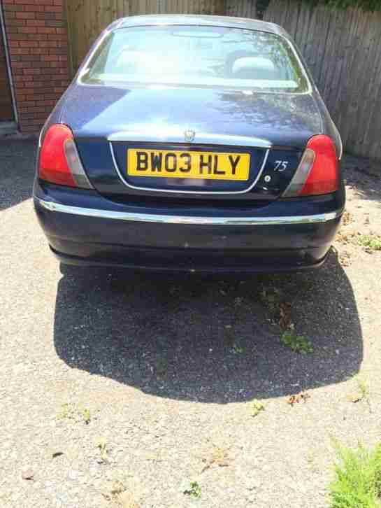 2003 ROVER 75 CLUB SE BLUE