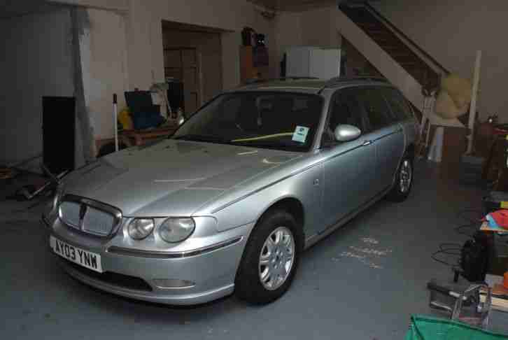 2003 ROVER 75 CLUB SE CDT TOURER SILVER