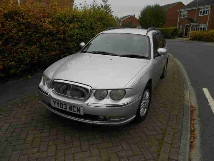 2003 ROVER 75 CLUB SE CDTI TOURER A SILVER