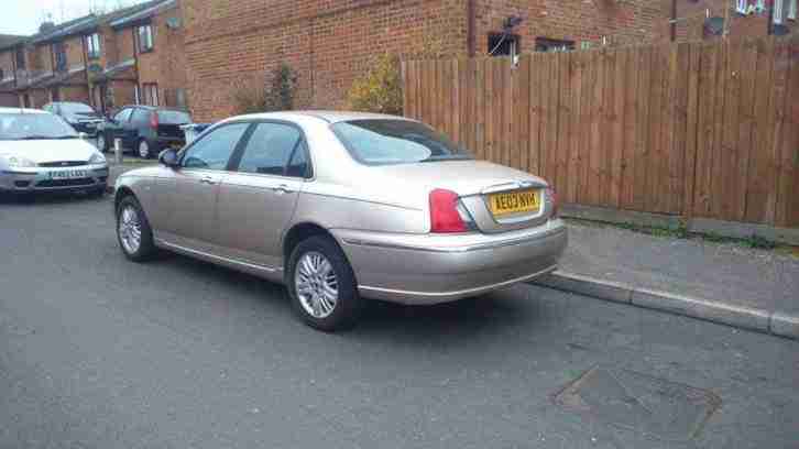 2003 ROVER 75 CLUB SE GOLD,11 Months MOT, 61,980 miles