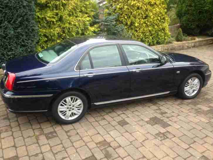 2003 ROVER 75 CLUB SE T BLUE,1 prev owner, only 65000miles, stunning throughout.