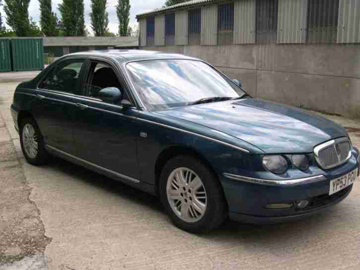 2003 ROVER 75 CLUB SE TURBO LOW MILEAGE ONLY 52500 MILES, MOT FEBRUARY 2017