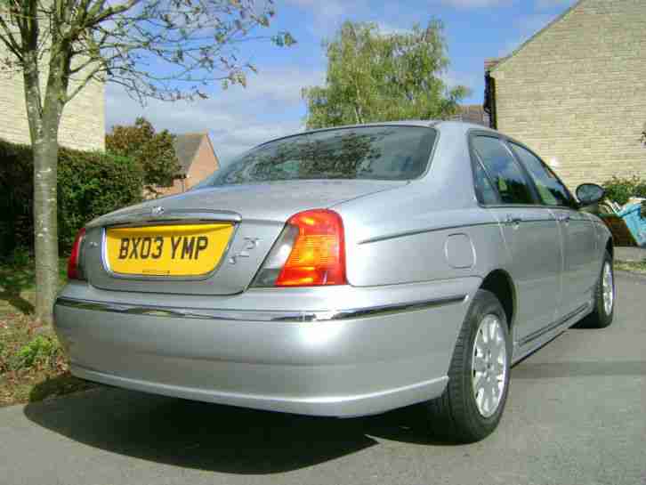 2003 ROVER 75 CONNOISSEUR AUTO SILVER