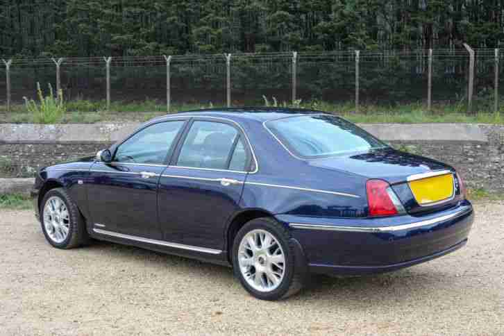 2003 ROVER 75 CONNOISSEUR CDT SE BLUE